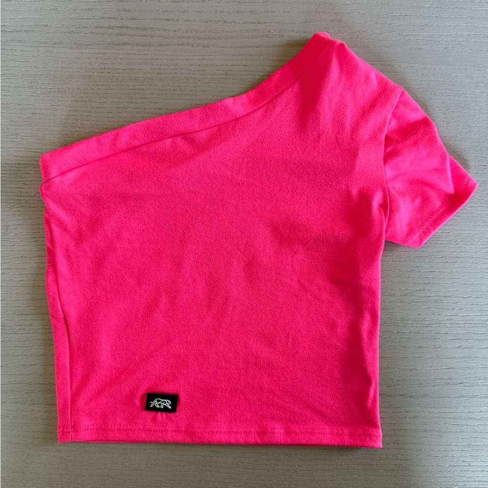 Tiger Friday | Baby Soft One-Shoulder Tee | Barbie | CL